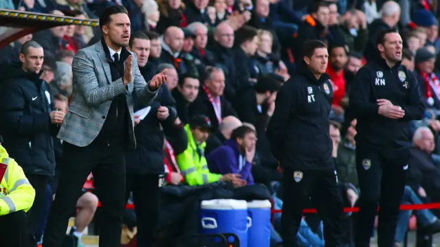 Danny Webb at a Leyton Orient game in February