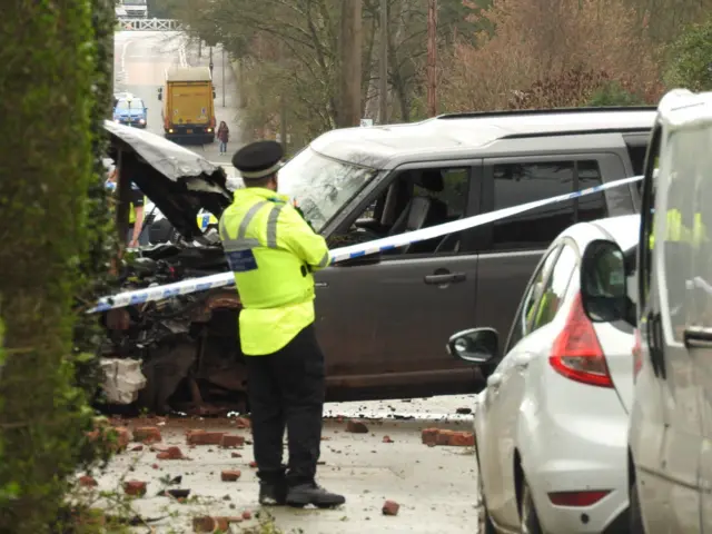 
          Land Rover taken from home in Norton where three family members were stabbed to death
        