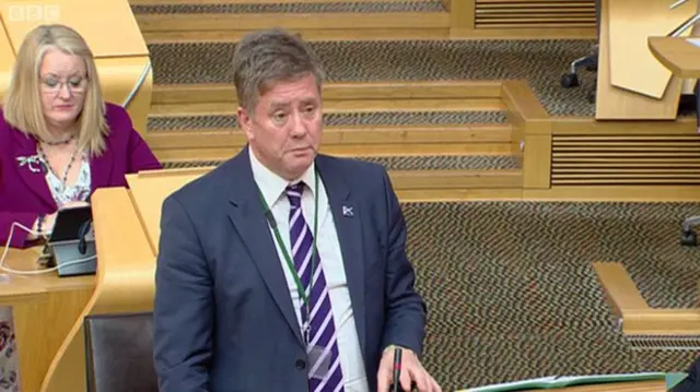 
          Economy Secretary Keith Brown confirmed to MSPs that Scotland's enterprise agencies would retain their boards
        