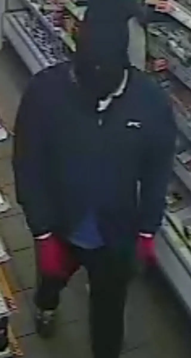 CCTV image of robbery in Scarborough