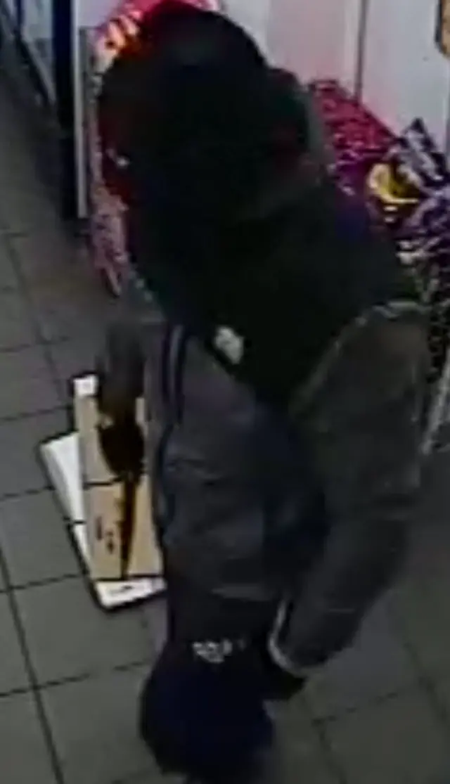 CCTV image of robbery in Scarborough