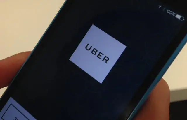 Uber mobile phone app