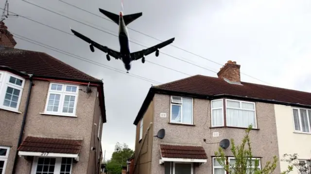 Housing Estate outside Heathrow airport