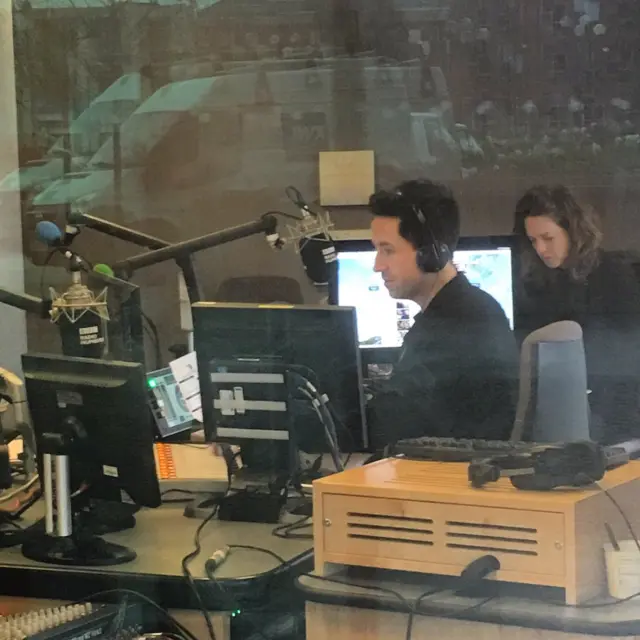 Nick Grimshaw in Hull studio