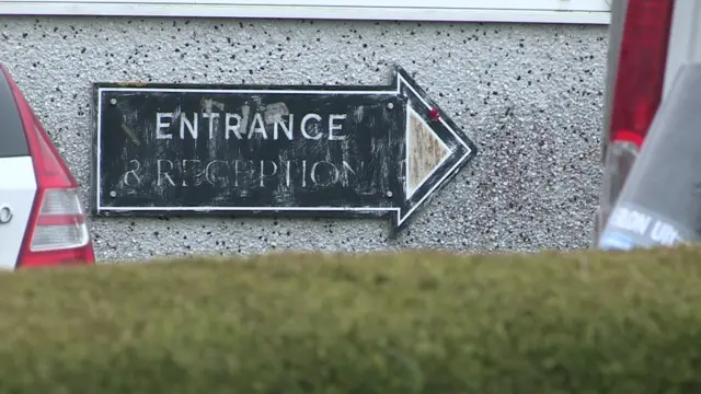 Entrance sign