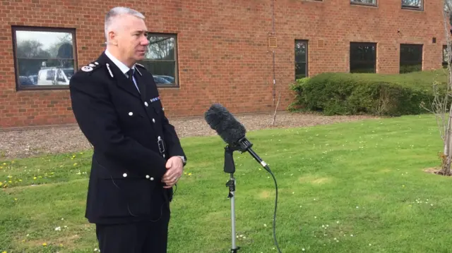 Deputy chief constable Mike Colbourne