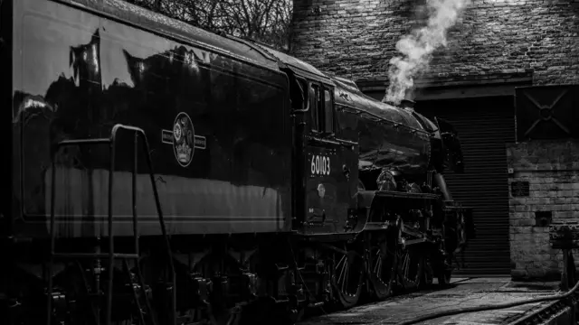 Flying Scotsman at Howarth Resting