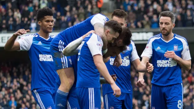 Ipswich celebrate