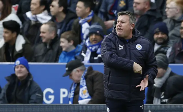 Leicester manager Craig Shakespeare