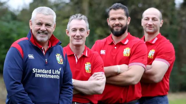 British and Irish Lions coaching team for 2017