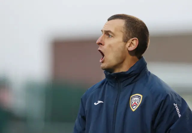 Coleraine boss Oran Kearney