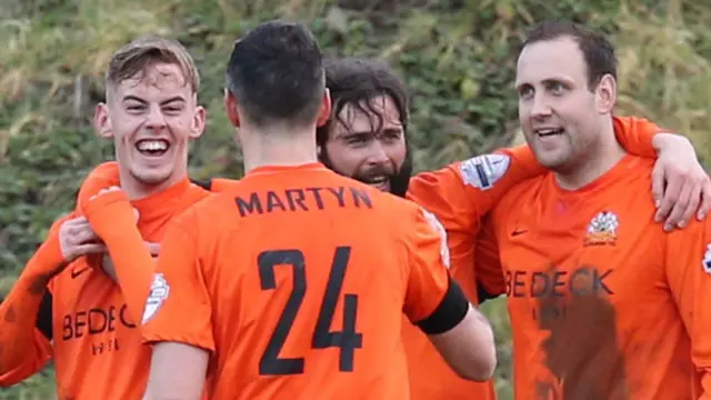 Glenavon hammered Portadown 5-0 at Shamrock Park