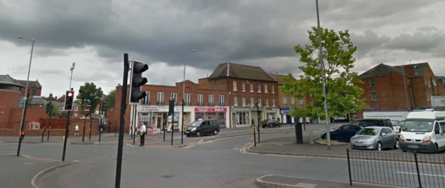 Junction of City Walls Road and Lowesmoor