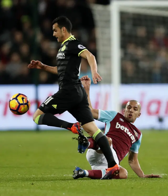 Pedro and Sofiane Feghouli