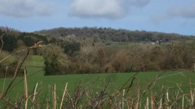 Fields near Ludlow