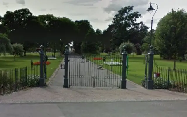 West Park gates