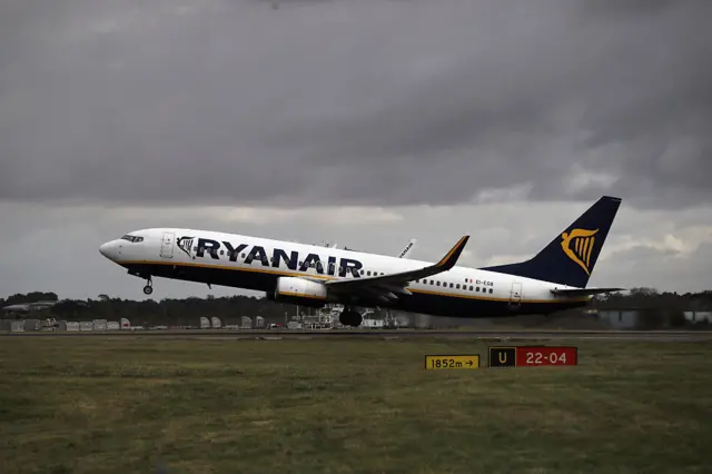 Ryanair plane