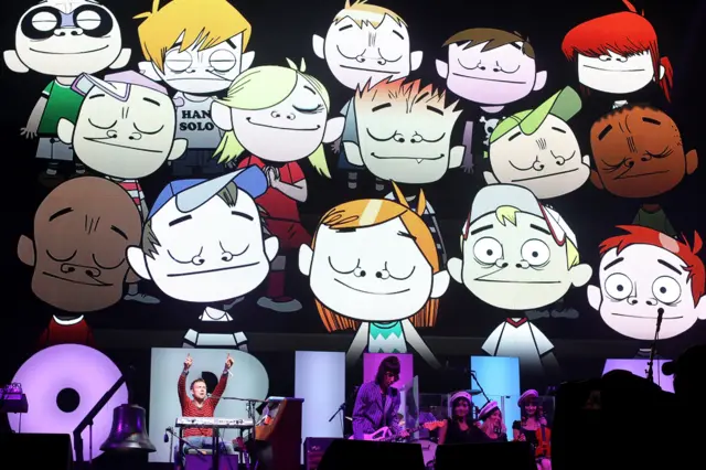 Gorillaz at Glastonbury