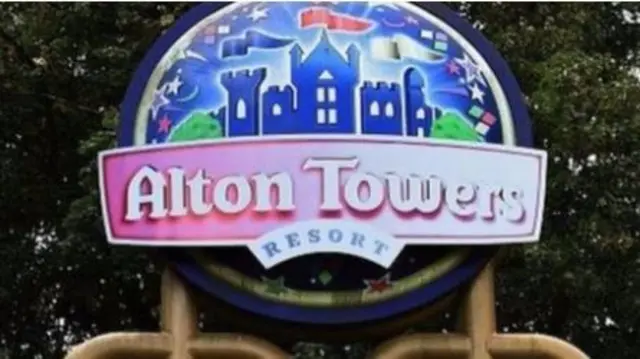 Alton Towers entrance