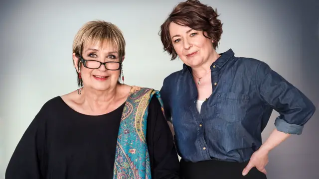 Jenni Murray and Jane Garvey