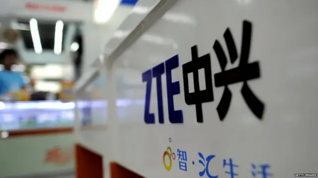 ZTE sign