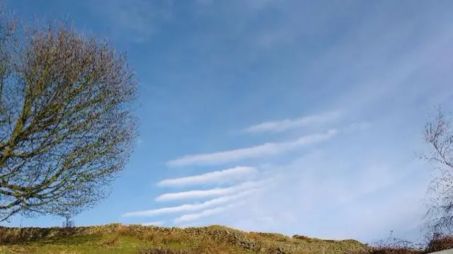 Clouds over Clee Hill