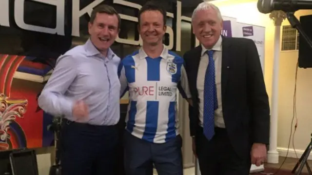 Paul Hudson in Town shirt