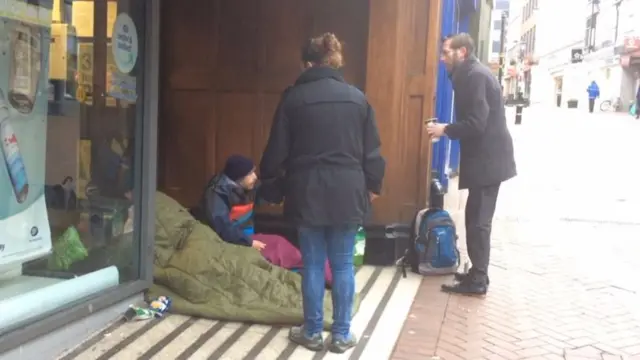 Homeless getting support in Shrewsbury