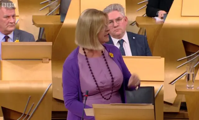 SNP MSP Linda Fabiani