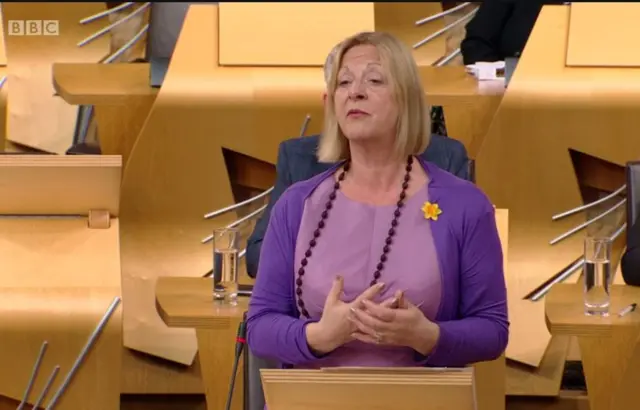 SNP MSP Linda Fabiani