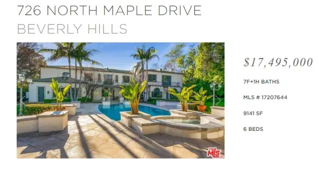 Pascaline Bongo's Beverly Hills mansion