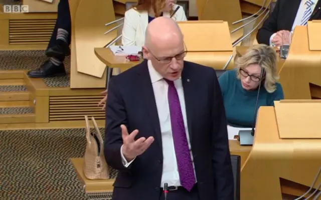 Education Secretary John Swinney