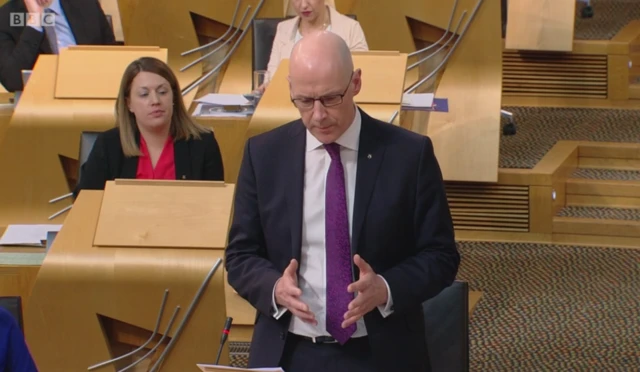 Education Secretary John Swinney