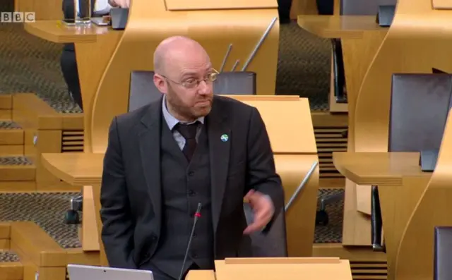 Green MSP Patrick Harvie