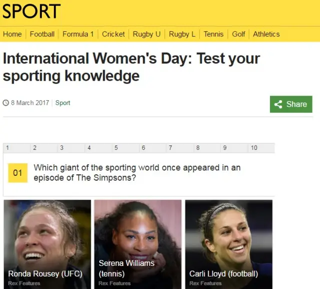 Sport quiz