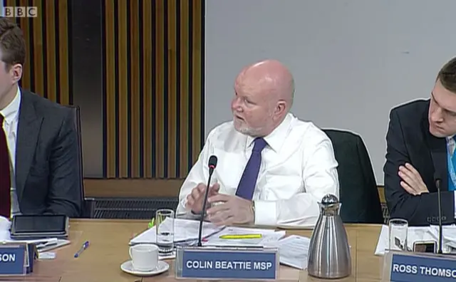 SNP MSP Colin Beattie