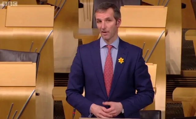 Lib Dem MSP Liam McArthur