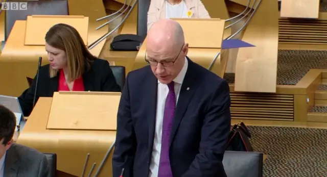 Education Secretary John Swinney