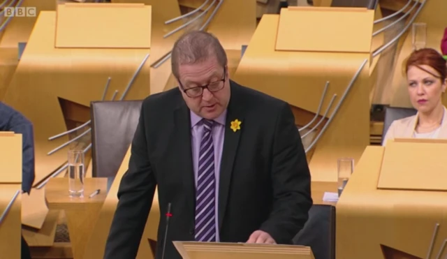 SNP MSP Graeme Dey