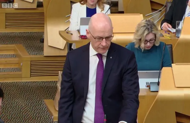 Education Secretary John Swinney