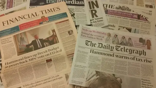 the papers