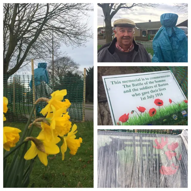 Memorial in Barton