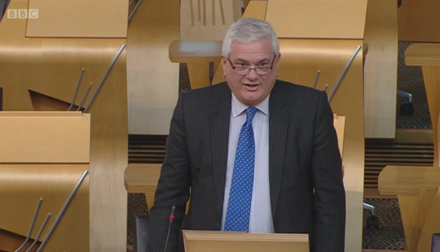 Lib Dem MSP Mike Rumbles