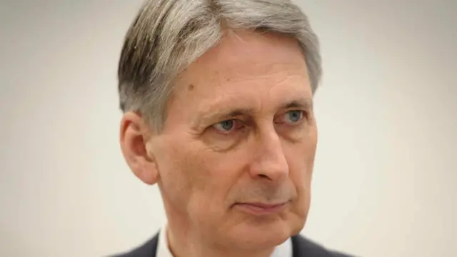 Chancellor of the Exchequer Philip Hammond