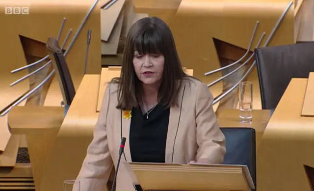 SNP MSP Claire Haughey s