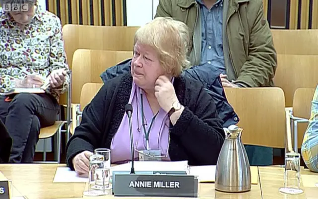 
          Annie Miller from the Citizen's Basic Income Network in Scotland
        