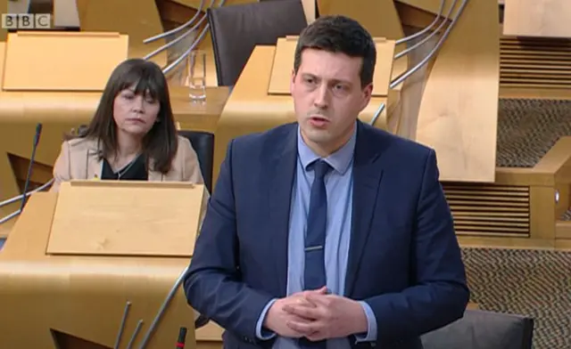 Employability and Training Minister Jamie Hepburn