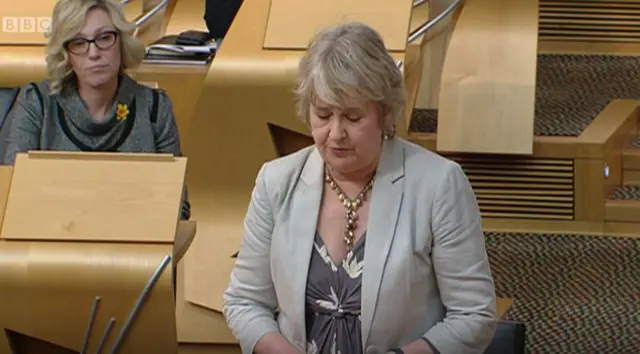 Environment Secretary Roseanna Cunningham