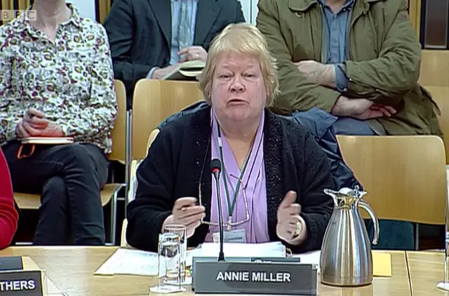 
          Annie Miller from the Citizen's Basic Income Network in Scotland
        