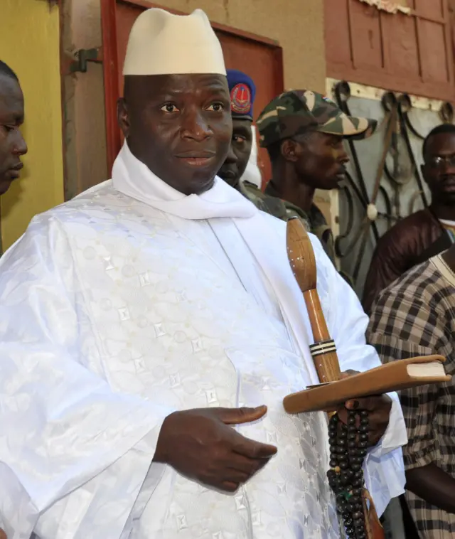 Former President of The Gambia, Yahya Jammeh